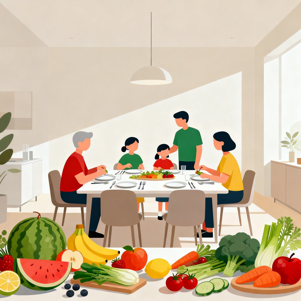 Jak wprowadzić zdrowe nawyki żywieniowe w rodzinie